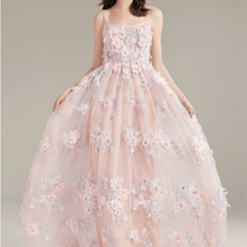 NWOT AW Bridal Littie Dress Rose Quartz